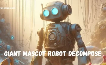 Giant Mascot Robot Decompose