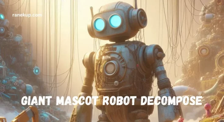 Giant Mascot Robot Decompose